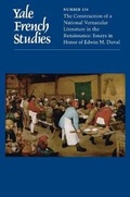 Cover: Yale French Studies, Number 134 - Yale University Press
