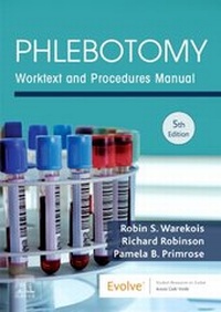 Enlarge image Cover: Phlebotomy - Elsevier