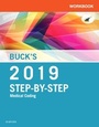 Cover: Buck's Workbook for Step-by-Step Medical Coding, 2019 Edition - Saunders