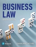 Cover: Business Law - Pearson Higher Education;Pearson