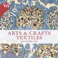 Abbildung von: V&A - Arts & Crafts Textiles Wall Calendar 2019 (Art Calendar) - Flame Tree Publishing