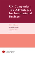 Cover: UK Companies: Tax Advantages for International Business - Jordan Publishing