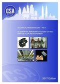 Cover: TM 11 Alternative Pipework Systems & Fixed Orifice Flow Measurement - Commissioning Specialists Association