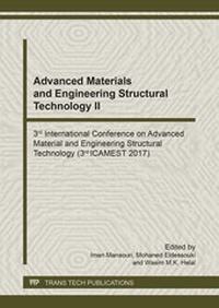Enlarge image Cover: Advanced Materials and Engineering Structural Technology II - Trans Tech Publications Ltd