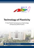 Cover: Technology of Plasticity - Trans Tech Publications Ltd