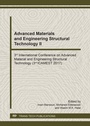 Cover: Advanced Materials and Engineering Structural Technology II - Trans Tech Publications Ltd