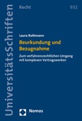Abbildung von: Beurkundung und Bezugnahme - Nomos