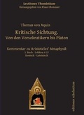 Cover: Kritische Sichtung. Von den Vorsokratikern bis Platon - Editiones Scholasticae
