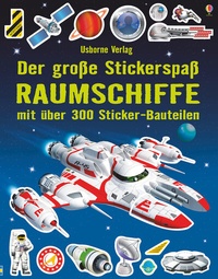 Enlarge image Cover: Der große Stickerspaß: Raumschiffe - Usborne