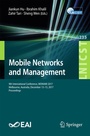 Cover: Mobile Networks and Management - Springer