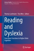 Cover: Reading and Dyslexia - Springer