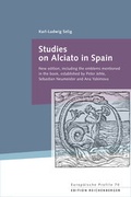 Cover: Studies on Alciato in Spain - Edition Reichenberger