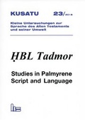 Cover: ?BL Tadmor - Hartmut Spenner Verlag