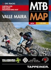 Abbildung von: Moutainbike-Karte Valle Maira - Athesia-Tappeiner Verlag