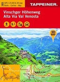 Abbildung von: 3D-Wanderkarte Vinschger Höhenweg - Athesia-Tappeiner Verlag