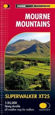 Enlarge image Cover: Mourne Mountains - Harvey Map Services Ltd