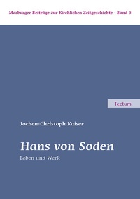 Abbildung von: Hans von Soden - Tectum Wissenschaftsverlag