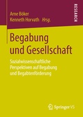 Cover: Begabung und Gesellschaft - Springer VS