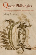 Cover: Queer Philologies - University of Pennsylvania Press