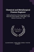 Cover: Chemical and Metallurgical Process Engineer - Palala Press