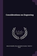 Cover: Considerations on Engraving - Palala Press