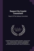 Cover: Rapport Du Comite Consultatif - Palala Press