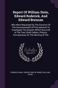 Enlarge image Cover: Report Of William Stein, Edward Roderick, And Edward Brennan - Palala Press