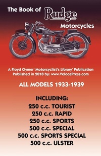 Abbildung von: Book of Rudge Motorcycles All Models 1933-1939 - Veloce Enterprises, Inc.