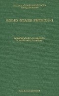 Cover: Solid State Physics 1 - Nova Science Publishers Inc
