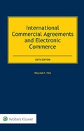 Cover: International Commercial Agreements and Electronic Commerce - Kluwer Law International