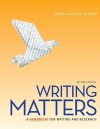 Enlarge image Cover: Writing Matters 2e, Tabbed (Spiral) with Connect Composition for Writing Matter 2e Tabbed - McGraw-Hill Humanities/Social Sciences/Languages