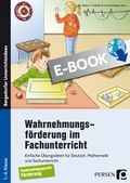 Cover: Wahrnehmungsf&ouml;rderung im Fachunterricht - Persen Verlag in der AAP Lehrerwelt GmbH