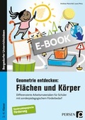 Cover: Geometrie entdecken: Fl&auml;chen und K&ouml;rper - Persen Verlag in der AAP Lehrerwelt GmbH