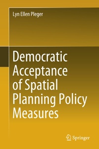 Bild: Democratic Acceptance of Spatial Planning Policy Measures - Springer