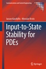 Cover: Input-to-State Stability for PDEs - Springer