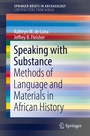 Cover: Speaking with Substance - Springer