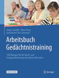 Abbildung von: Arbeitsbuch Gedächtnistraining - Springer