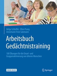 Abbildung von: Arbeitsbuch Gedächtnistraining - Springer
