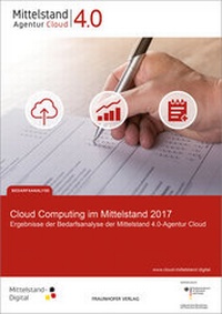 Abbildung von: Cloud Computing im Mittelstand 2017. - Fraunhofer Verlag
