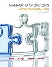 Abbildung von: Managing Operations Across the Supply Chain with Connect Access Card - McGraw-Hill Education