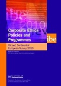 Cover: Corporate Ethics Policies and Programmes - Institute of Business Ethics