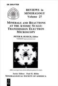 Cover: Minerals and Reactions at the Atomic Scale - De Gruyter