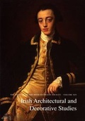 Cover: Irish Architectural and Decorative Studies: vol.16: XIV - Gandon Editions
