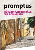Cover: promptus - W&uuml;rzburger Beitr&auml;ge zur Romanistik - promptus - W&uuml;rzburger Beitr&auml;ge zur Romanistik