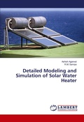 Cover: Detailed Modeling and Simulation of Solar Water Heater - LAP Lambert Academic Publishing