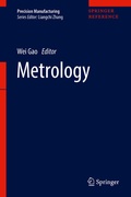 Cover: Metrology - Springer