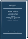 Cover: "Blessed Heritage", &laquo;????????? ??????????&raquo; - Harrassowitz Verlag