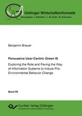 Cover: Persuasive User-Centric Green IS - Cuvillier Verlag