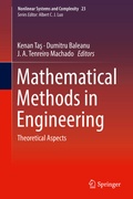 Cover: Mathematical Methods in Engineering - Springer