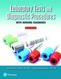 Cover: Laboratory Tests and Diagnostic Procedures with Nursing Diagnoses - Pearson